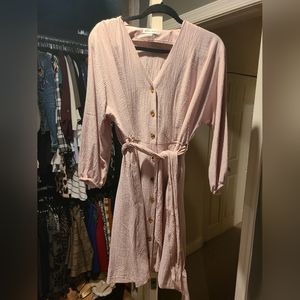 Calvin Klein pink dress